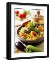 Couscous with Fried Vegetables-Paul Williams-Framed Photographic Print