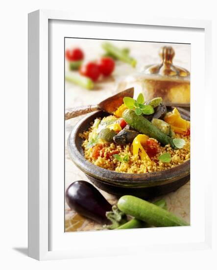 Couscous with Fried Vegetables-Paul Williams-Framed Photographic Print