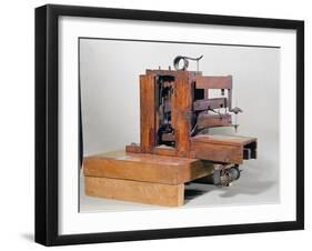 Couseuse, the First Sewing Machine, 1830-Barthelemy Thimonnier-Framed Giclee Print