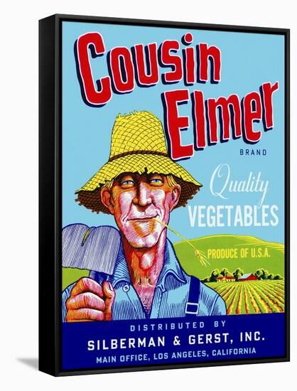 Cousin Elmer-null-Framed Stretched Canvas