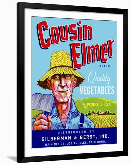 Cousin Elmer-null-Framed Premium Giclee Print