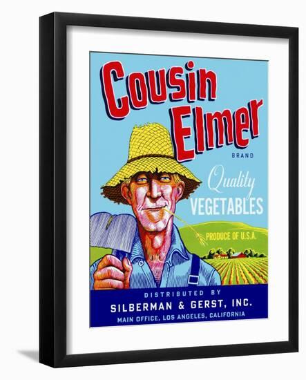 Cousin Elmer-null-Framed Giclee Print