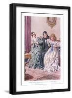 "Cousin Mercy, Will You Have Me for Your Husband? Eh?"-Charles Edmund Brock-Framed Giclee Print