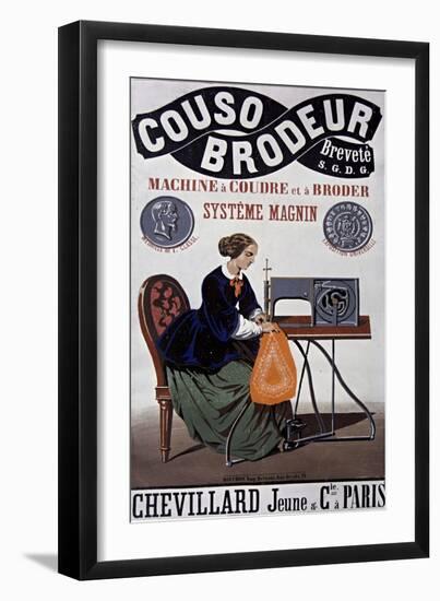 Couso Brodeur Sewing-null-Framed Premium Giclee Print