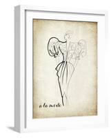 Couture Concepts I-Nicholas Biscardi-Framed Art Print