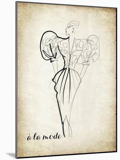 Couture Concepts I-Nicholas Biscardi-Mounted Art Print