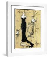 Couture I-Janet Kruskamp-Framed Art Print