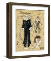 Couture IV-Janet Kruskamp-Framed Art Print