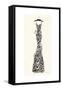 Couture Noir Original II-Emily Adams-Framed Stretched Canvas