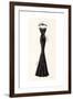 Couture Noir Original IV-Emily Adams-Framed Art Print