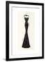 Couture Noir Original IV-Emily Adams-Framed Art Print