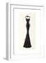 Couture Noir Original IV-Emily Adams-Framed Art Print