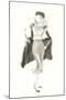 Couture Noir - Silk-Deborah Pearce-Mounted Giclee Print