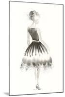 Couture Noir - Tulle-Deborah Pearce-Mounted Giclee Print