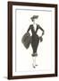 Couture Noir - Twill-Deborah Pearce-Framed Giclee Print