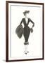 Couture Noir - Twill-Deborah Pearce-Framed Giclee Print