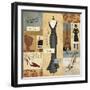 Couture Paris & London I-Veronique-Framed Giclee Print