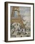 Couverture du "Figaro Exposition", 1889 avec la Tour Eiffel-Charles Garnier-Framed Giclee Print