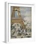 Couverture du "Figaro Exposition", 1889 avec la Tour Eiffel-Charles Garnier-Framed Giclee Print