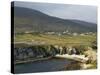 Cove and Village of Ashleam, Achill Island, County Mayo, Connacht, Republic of Ireland-Gary Cook-Stretched Canvas