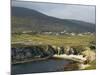 Cove and Village of Ashleam, Achill Island, County Mayo, Connacht, Republic of Ireland-Gary Cook-Mounted Photographic Print