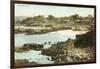 Cove at La Jolla, San Diego, California-null-Framed Art Print