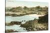 Cove at La Jolla, San Diego, California-null-Stretched Canvas