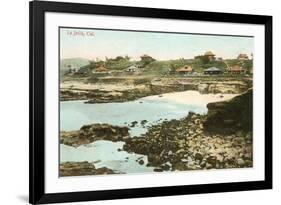 Cove at La Jolla, San Diego, California-null-Framed Premium Giclee Print