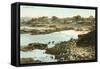 Cove at La Jolla, San Diego, California-null-Framed Stretched Canvas