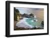 Cove at McWay Falls at sunset, Julia Pfeiffer Park, Big Sur.-Sheila Haddad-Framed Photographic Print