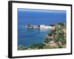 Cove at Tzasteni, Pelion, Greece-R H Productions-Framed Photographic Print