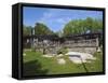 Cove Cabin, a National Historic Register Site Looking Out on Mount Hope-Robert Francis-Framed Stretched Canvas