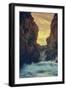 Cove Drama, Big Sur-Vincent James-Framed Photographic Print