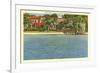 Cove Hotel, Panama City, Florida-null-Framed Premium Giclee Print