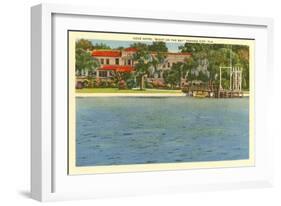 Cove Hotel, Panama City, Florida-null-Framed Art Print