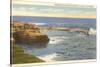 Cove, La Jolla California-null-Stretched Canvas