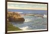 Cove, La Jolla California-null-Framed Art Print