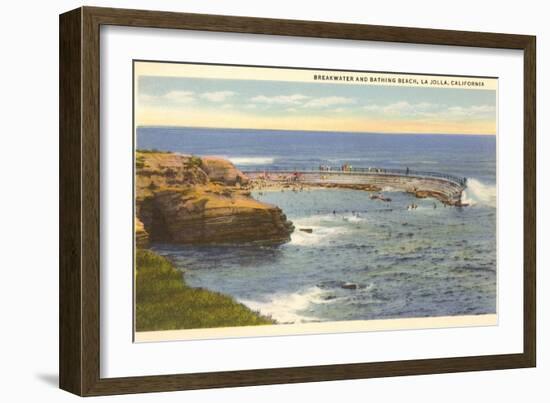 Cove, La Jolla California-null-Framed Art Print