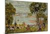 Cove, Maine, c.1907-10-Maurice Brazil Prendergast-Mounted Giclee Print