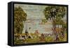 Cove, Maine, c.1907-10-Maurice Brazil Prendergast-Framed Stretched Canvas