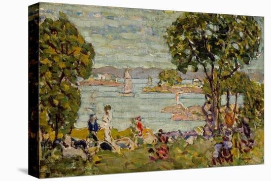 Cove, Maine, c.1907-10-Maurice Brazil Prendergast-Stretched Canvas