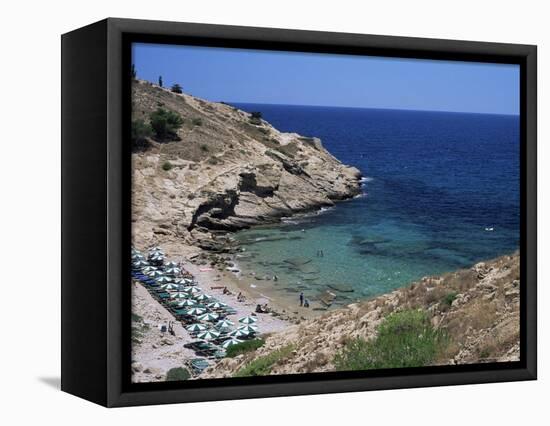 Cove Near Benidorm, Costa Blanca, Valencia Region, Spain, Mediterranean-Ruth Tomlinson-Framed Stretched Canvas