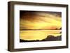 Cove Near Benidorm Spain-Herb Dickinson-Framed Premium Photographic Print