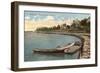 Cove Pond, Stamford, Connecticut-null-Framed Art Print