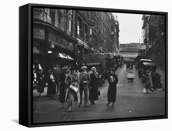 Covent Garden 1930s-null-Framed Stretched Canvas