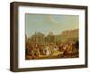 Covent Garden, C.1726 (Oil on Copper)-Pieter Angillis-Framed Giclee Print