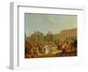 Covent Garden, C.1726 (Oil on Copper)-Pieter Angillis-Framed Giclee Print