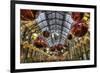 Covent Garden Christmas Baubles-null-Framed Art Print