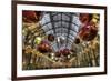 Covent Garden Christmas Baubles-null-Framed Art Print