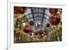 Covent Garden Christmas Baubles-null-Framed Art Print